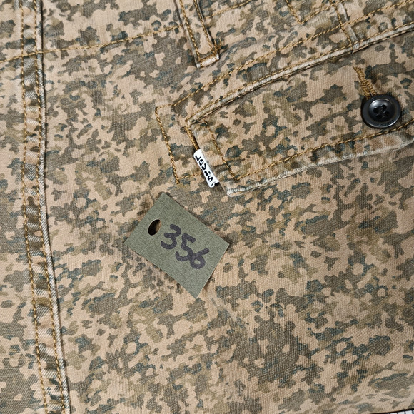 Levis Shorts Men Size 38 Brown ACE Cargo Camo Canvas Utility Outdoor *White Tab - Picture 11 of 11